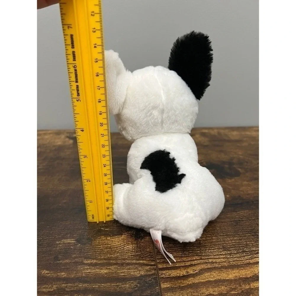 Ty 2017 Velvety Marcel the French Bulldog Plush Stuffed Animal Black White 6in